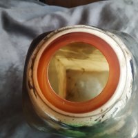 стъклена ваза в стил арт, снимка 5 - Вази - 30730030