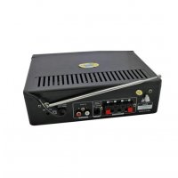 Караоке домашен аудио усилвател MA-009, FM, SD, USB 2x30W 220V, снимка 3 - Ресийвъри, усилватели, смесителни пултове - 38375394