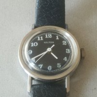 Дамски часовник KELTON. Made in England. Механичен механизъм TIMEX. Vintage watch, снимка 3 - Дамски - 39381819