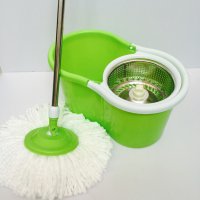 👉🚮 Моп за почистване на под - ламинат - spin mop 360 🚮, снимка 5 - Мопове, кофи, четки и метли - 42132304
