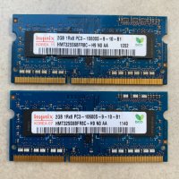 Рам памети за лаптоп Hynix 2х2GB 4GB 1333MHz DDR3, снимка 1 - RAM памет - 30036757