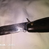 Старо ножче чикия от соца 240х100 ръчна изработка с маркировка, снимка 3 - Ножове - 31519872
