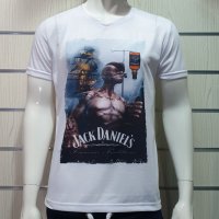Нова мъжка тениска с трансферен печат Попай моряка, Джак Даниелс, снимка 5 - Тениски - 29819258