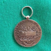 Френски сребарен медал .1986г. , снимка 2 - Нумизматика и бонистика - 39732888