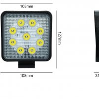 Халоген LED 12V,27W,метално, снимка 2 - Аксесоари и консумативи - 29568750