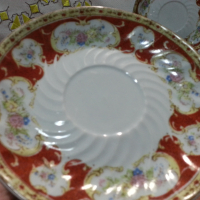 Стар български порцелан чинии , снимка 2 - Антикварни и старинни предмети - 44783997