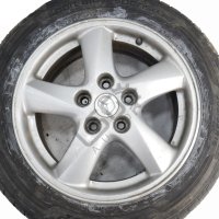 Алуминиеви джанти 5x114.3 с гуми R16 Mazda 5 (I) 2005-2010 ID: 121292, снимка 2 - Части - 44307655