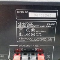 Стерео усилвател KENWOOD KA-1010 -1, снимка 8 - Ресийвъри, усилватели, смесителни пултове - 29999232