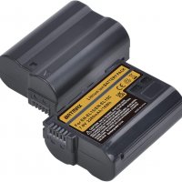 Батерия за NIKON EN-EL15, 2280mAh D500 D600 D610 D750 D800 D800E D810 D810A D850 D7000 D7100 D7200, снимка 1 - Батерии, зарядни - 36811761