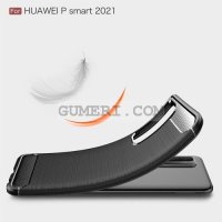 Huawei P smart 2021 Карбонов удароустойчив гръб , снимка 4 - Калъфи, кейсове - 31195292