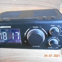 Medion MD43009 alarm clock radio 2015, снимка 1 - Други - 33865662
