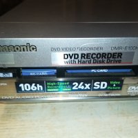 panasonic DMR-E100HEG-MADE IN JAPAN-hdd//dvd recorder 0411231015, снимка 2 - Плейъри, домашно кино, прожектори - 42847924