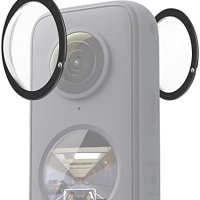 Нови Двойни предпазители за лещи за Insta360 Камера снимки фотография, снимка 1 - Аналогови камери - 42524403
