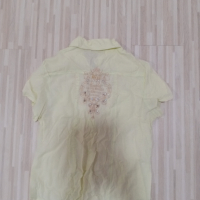 Дамски ризи-жълта и корал, снимка 3 - Ризи - 36409922