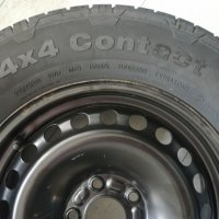 215/75R16 M+S Гума с джанта Continental Contact за SUV 4x4, снимка 4 - Гуми и джанти - 36981723