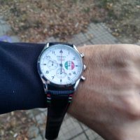 SEIKO Presage ежедневен мъжки кварцов часовник кожена каишка, черно-бял циферблат, снимка 3 - Мъжки - 42898200