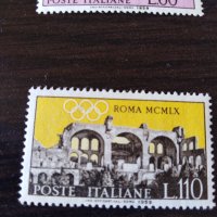Пощенска марка 5бр-ИТАЛИЯ-Олимпийски игри 1960, снимка 6 - Филателия - 39854086