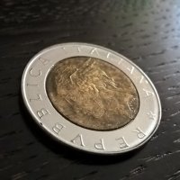 Монета - Италия - 500 лири | 1998г., снимка 2 - Нумизматика и бонистика - 29637852