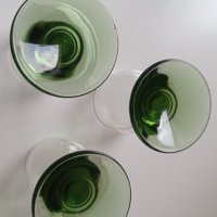Ретро кристални чаши за вино, снимка 11 - Други ценни предмети - 35532610