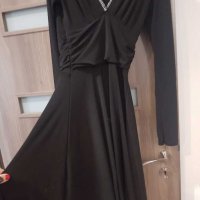 Продавам черна рокля , снимка 3 - Рокли - 29776828