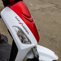 НОВА Електрическа Триколка Max Motors 1500W FM1-LUX RED, снимка 6 - Мотоциклети и мототехника - 30153727