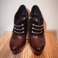 Чисто нови обувки на ток 37 номер полуботи, снимка 7 - Дамски боти - 30533609