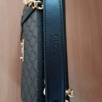 Луксозна Черна чанта код DS-S3, снимка 4 - Чанти - 40764098