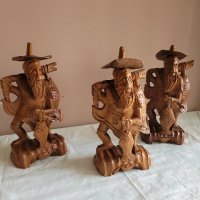 дървени склуптори , снимка 2 - Антикварни и старинни предмети - 42027764