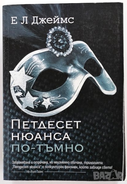 ❤️ Петдесет Нюанса По-Тъмно - Е Л Джеймс ❤️, снимка 1