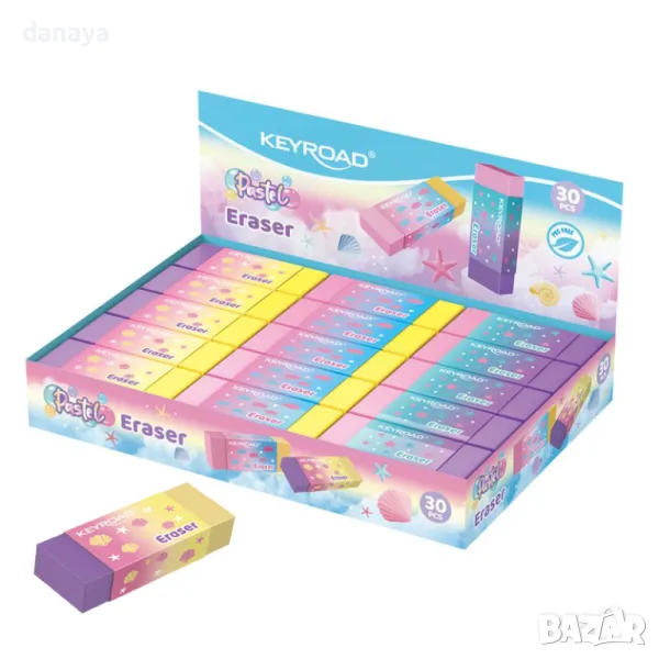 5140 Цветна гума за перфектно изтриване, снимка 1