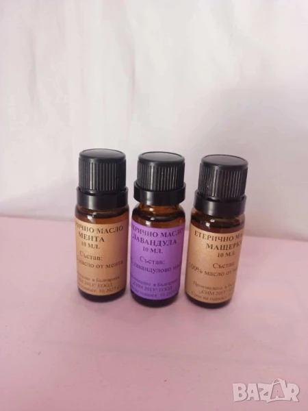 Промо комплект 911 - етерично масло мента, лавандула и мащерка, снимка 1