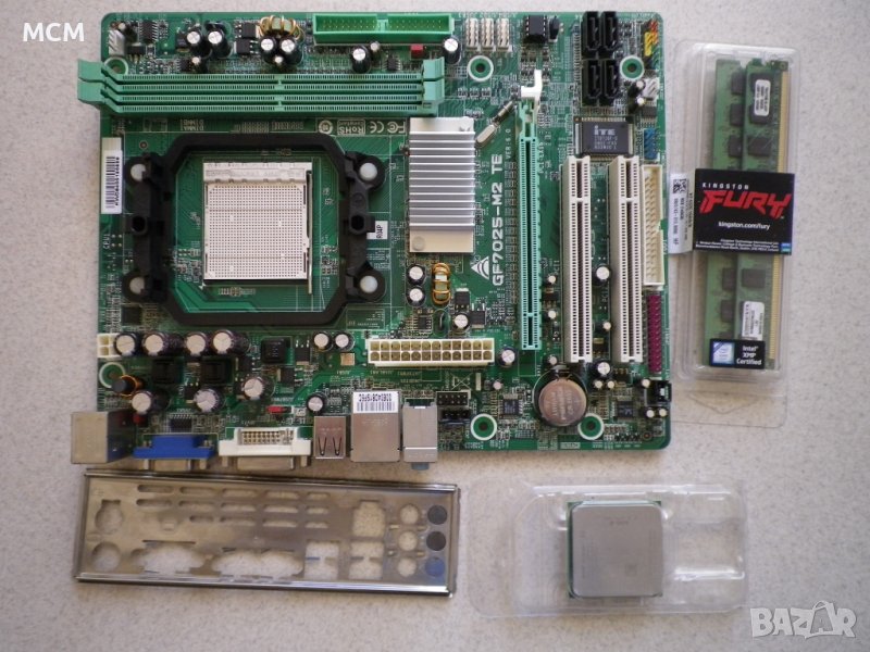 Двуядрен комплект Biostar 7025-M2, снимка 1