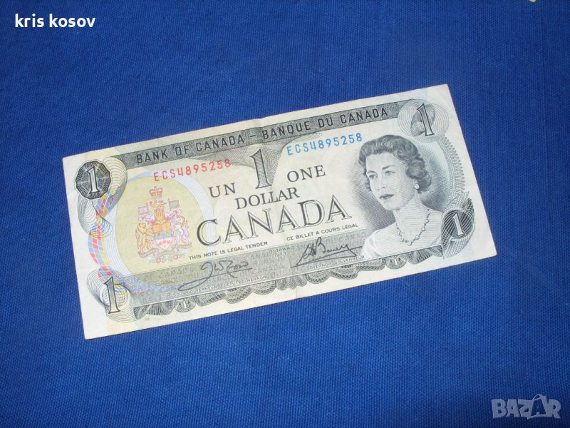 1 долар Канада 1973 г, снимка 1