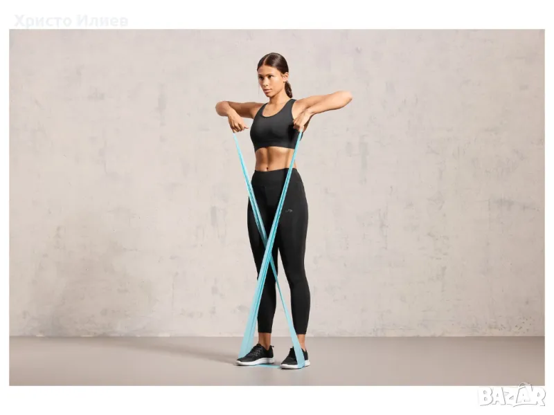 Фитнес ленти Комплект ластици за крака Сет ластици за тренировка 4бр, снимка 1
