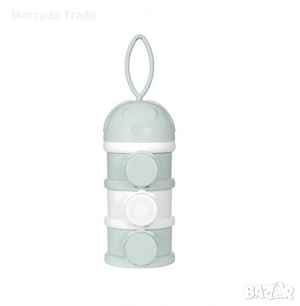 Дозатор за мляко Mercado Trade,  3 нива, Зелен, снимка 1