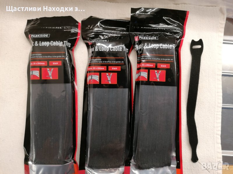 Кабелни връзки Parkside 20х200 мм. черни 30, снимка 1