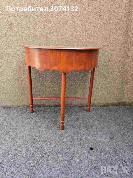 Английска конзола с ракличка, снимка 1