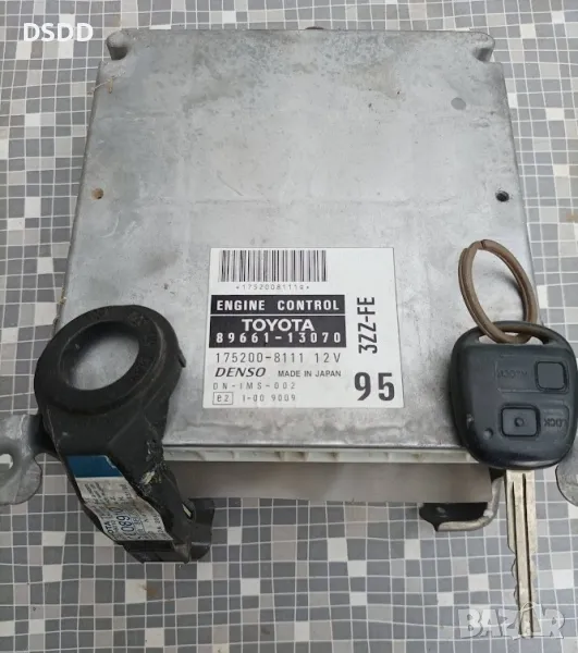 Компютър двигател / ECU 89661-13070 за Toyota Corolla Verso I 1.6 VVT-i 3ZZ-FE, снимка 1