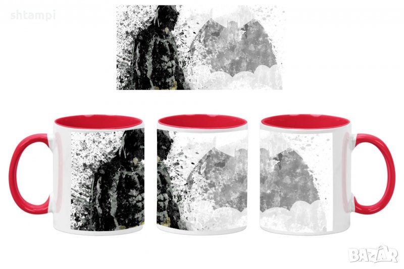 Чаша DC Batman 02,Керамична Чаша, Кафе Чай, Игра,Изненада,Подарък,Повод,Празник,Рожден Ден, снимка 1