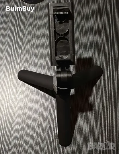 Селфи стик, 3в1, Алуминий, 3в1, Bluetooth, С дистанционно, Черен, снимка 1