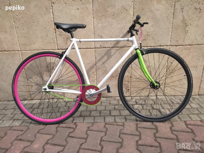 Продавам колела внос от Германия велосипед SINGLE SPEED 28 цола гуми CONTINENTAL , снимка 1
