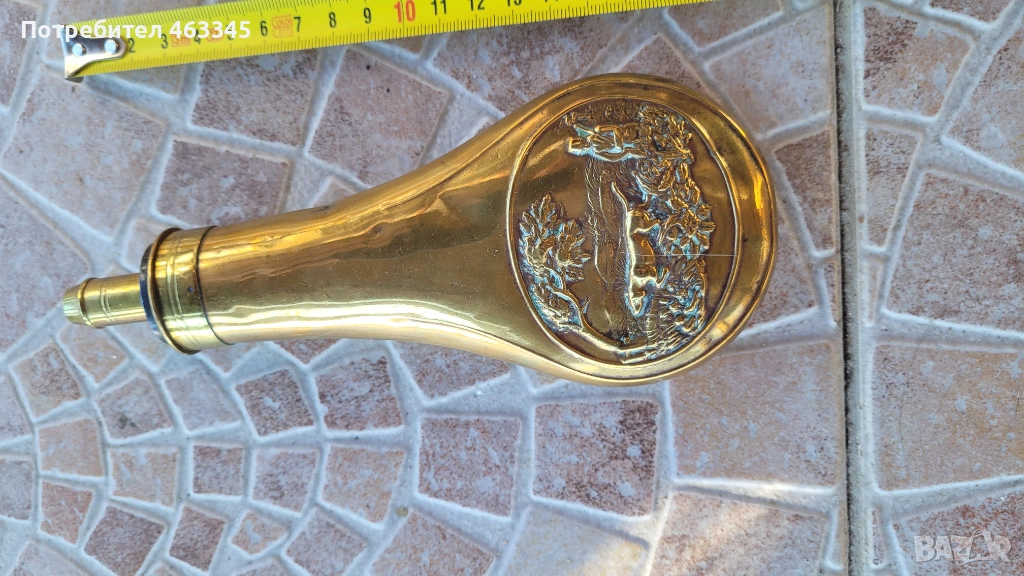 Барутница 7, пушка, пищов, пистолет, снимка 1