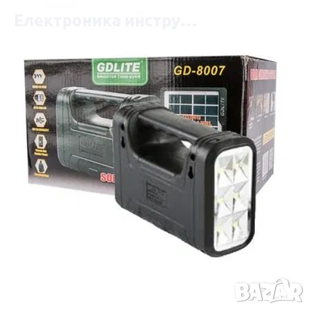 Соларна осветителна система комплект GD LITE GD-8007, снимка 1