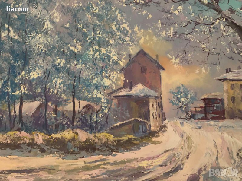 ИВАН КИСЬОВ масло, снимка 1