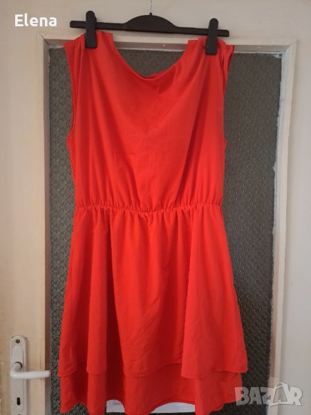H&M червена рокля. , снимка 1