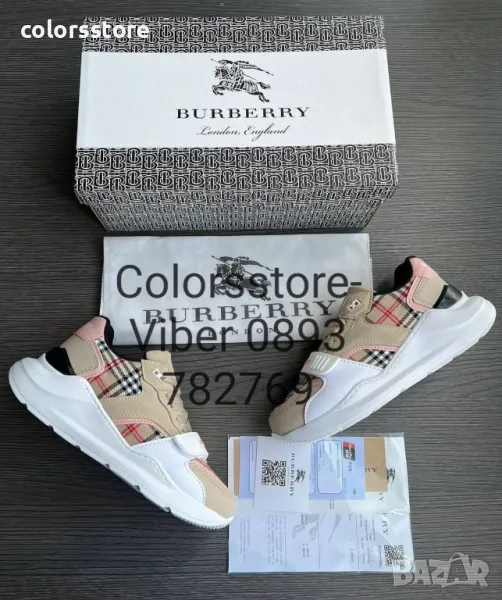 Дамски маратонки  Burbarry-BR22Re, снимка 1