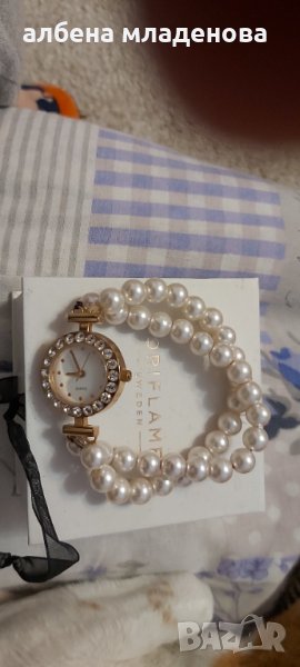 Часовник от орифлейм с еластична каишка, снимка 1