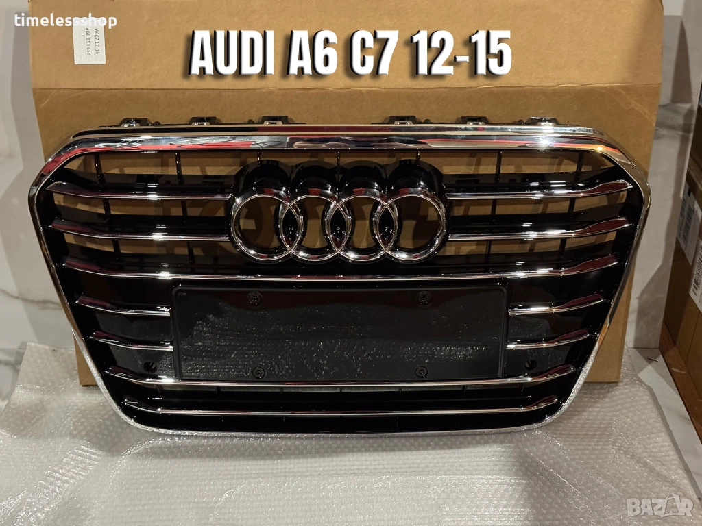 Решетка за Audi А6 C7 12-15 г., снимка 1