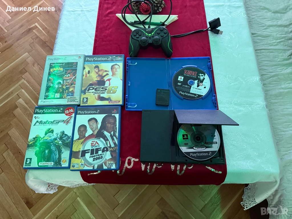 Playstation 2 конзола + игри, снимка 1