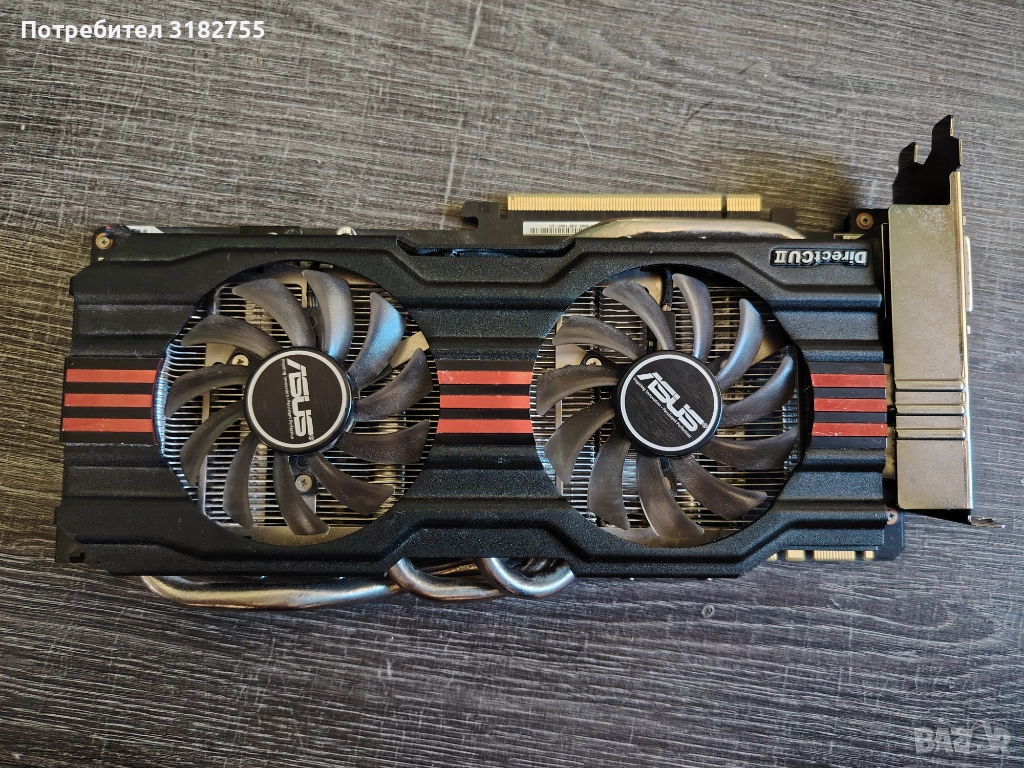 ASUS Nvidia GTX 770 DirectCU II 4GB, снимка 1